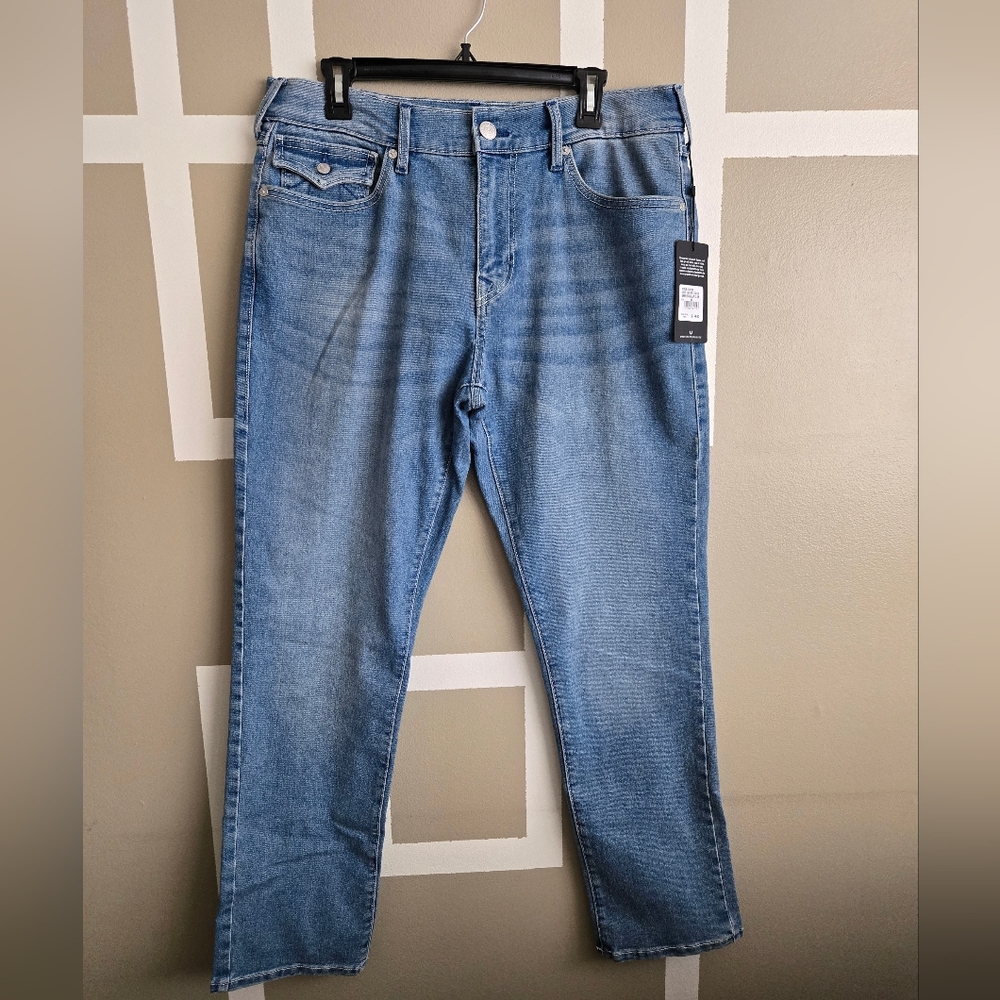 True Religion Light Blue Men's Relaxed Jeans